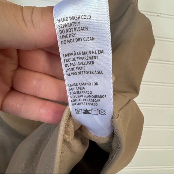 Good American New Women’s Size 5 Pecan Scuba U Neckline Corset Thong Bodysuit - Picture 7 of 11